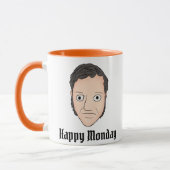 Glücklicher Montag Tasse (Links)