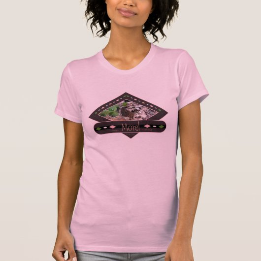 Glücklicher Morchel-Jagd-T - Shirt (Vorderseite)
