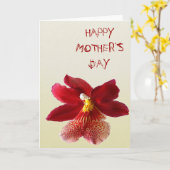 Glücklicher Mutter ` s Tag Karte (Gelbe Blume)