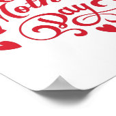 GLÜCKLICHER MUTTER TAG 2021 POSTER (Ecke)