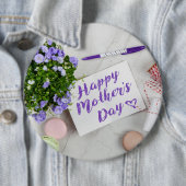 GLÜCKLICHER MUTTER-TAG BUTTON (Beispiel)