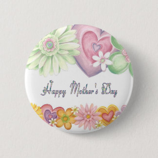Glücklicher Mutter-Tag Button