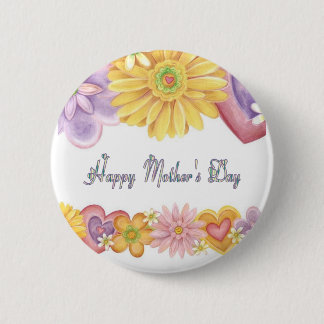 Glücklicher Mutter-Tag Button