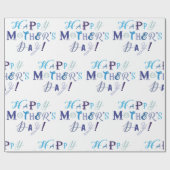 GLÜCKLICHER MUTTER-TAG! GESCHENKPAPIER (Flach)