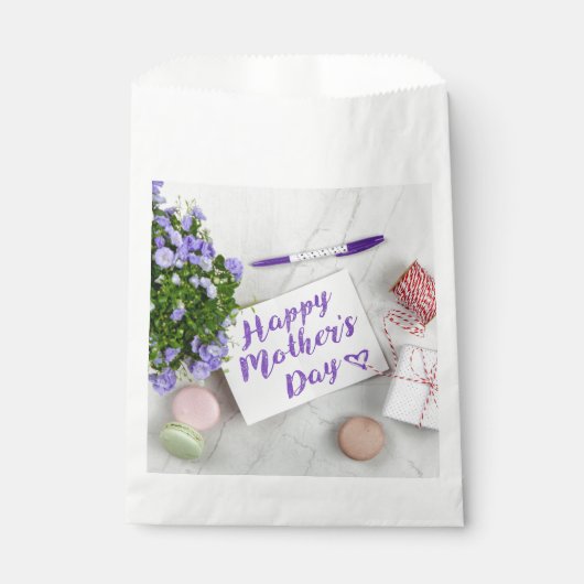 GLÜCKLICHER MUTTER-TAG GESCHENKTÜTCHEN (Vorderseite)