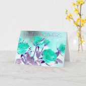 GLÜCKLICHER MUTTER-TAG KARTE (Gelbe Blume)