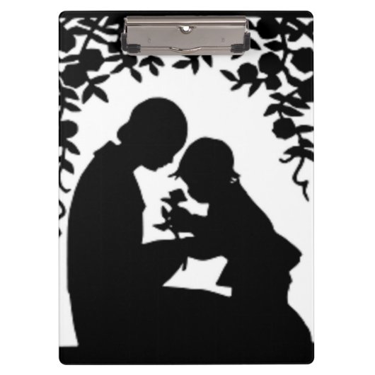 GLÜCKLICHER MUTTER-TAG KLEMMBRETT (Vorderseite)