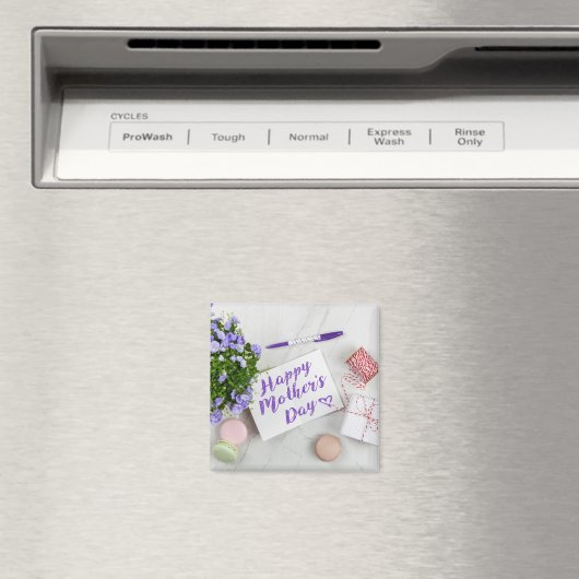 GLÜCKLICHER MUTTER-TAG MAGNET (In Situ (Geschirrspüler))