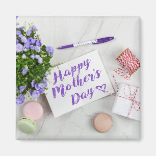 GLÜCKLICHER MUTTER-TAG MAGNET