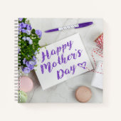 GLÜCKLICHER MUTTER-TAG NOTIZBLOCK (Vorderseite)