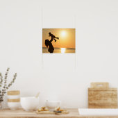 GLÜCKLICHER MUTTER-TAG POSTER (Küche)