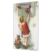 Glücklicher Mutter-Tag - Vintag Klemmbrett (Links)