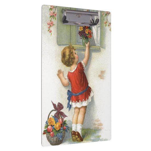 Glücklicher Mutter-Tag - Vintag Klemmbrett (Rechts)