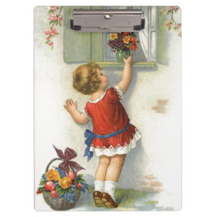 Glücklicher Mutter-Tag - Vintag Klemmbrett