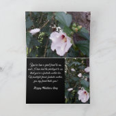 GLÜCKLICHER MUTTER TAG ZU FREUEN FEIERTAGSKARTE (Innenseite)