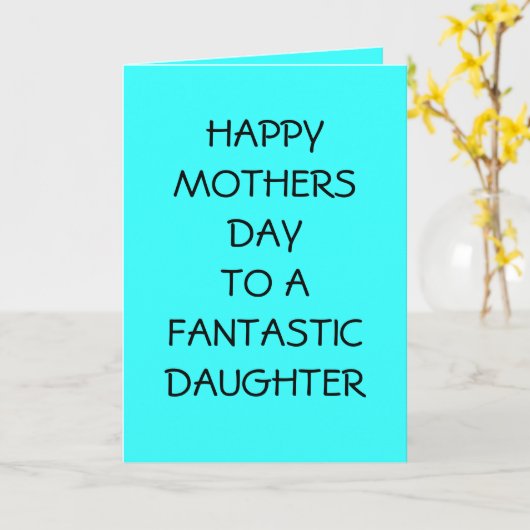 GLÜCKLICHER MUTTER TAG ZU KARTEN (Gelbe Blume)