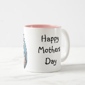 Glücklicher Mutter-Tag Zweifarbige Tasse (VorderseiteRechts)