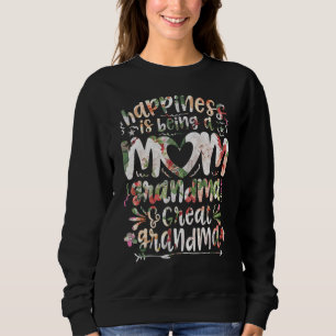 Glücklicher Muttertag 2022 für Mama Oma 3 Sweatshirt