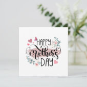 Glücklicher Muttertag 2025 Niedlicher Blumenkohl f (Stehend Vorderseite)