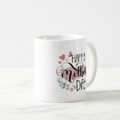 Glücklicher Muttertag 2025 Niedlicher Blumenkohl f Kaffeetasse (VorderseiteRechts)