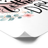 Glücklicher Muttertag 2025 Niedlicher Blumenkohl f Poster (Ecke)