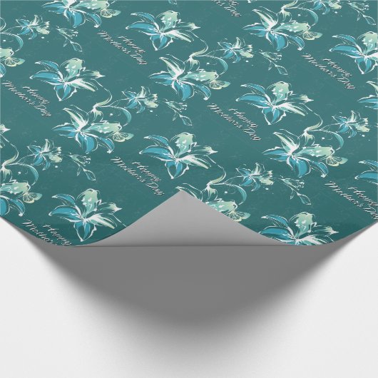 Glücklicher Muttertag 25 Geschenkpapier (Ecke)