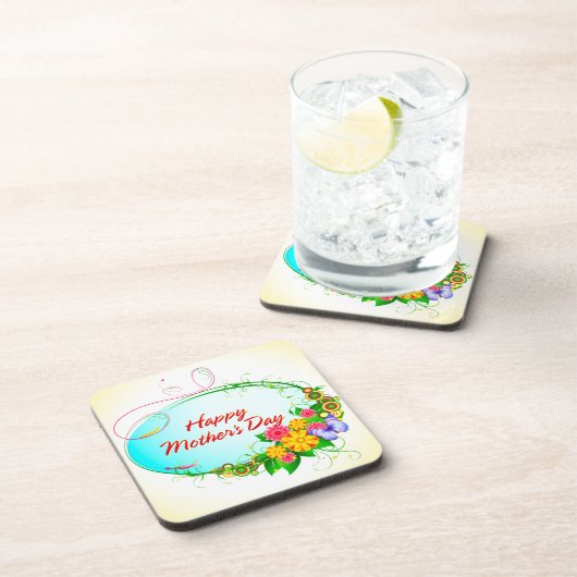 Glücklicher Muttertag 6 Untersetzer (Rechte Seite)