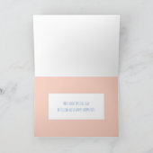 Glücklicher Muttertag anpassbar Karte (Innenseite)