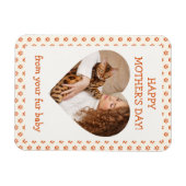 Glücklicher Muttertag aus dem Foto der Pelztiere Magnet (Horizontal)