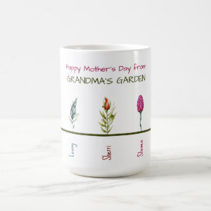 Glücklicher Muttertag aus GRANDMA'S GARDEN Kaffeetasse