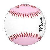 Glücklicher Muttertag, Baseball-Mama Baseball (Rückseite)