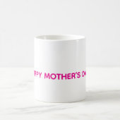 Glücklicher Muttertag Becher Kaffeetasse (Mittel)