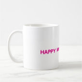 Glücklicher Muttertag Becher Kaffeetasse (Links)