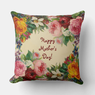 GLÜCKLICHER MUTTERTAG (BEIGE) DURCH PILLOW KISSEN