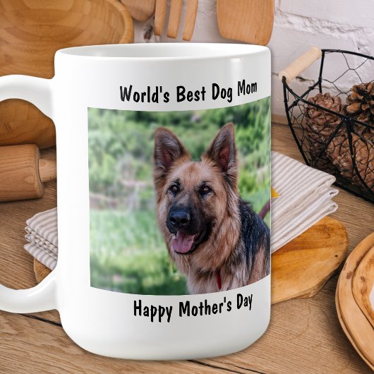 Glücklicher Muttertag - Beste Mama für Hunde - Lil Kaffeetasse