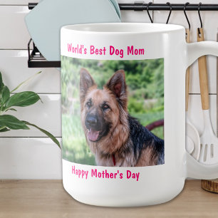 Glücklicher Muttertag - Beste Mama für Hunde - Ros Kaffeetasse
