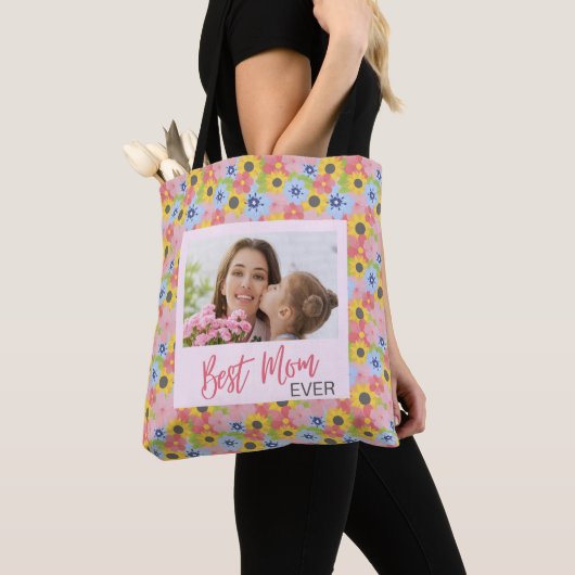 Glücklicher Muttertag, beste Mama je Tasche (Von Nahem)