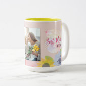 Glücklicher Muttertag, beste Mama Zweifarbige Tasse (VorderseiteRechts)