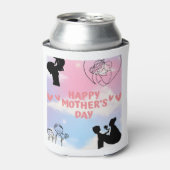 Glücklicher Muttertag cooler Dosenkühler (Kanne Vorderseite)