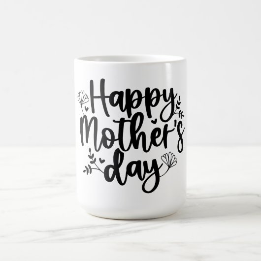 Glücklicher Muttertag - Eine Feier der Liebe Kaffeetasse (Mittel)