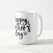 Glücklicher Muttertag - Eine Feier der Liebe Kaffeetasse (VorderseiteRechts)