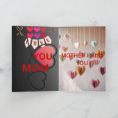 GLÜCKLICHER MUTTERTAG FEIERTAGSKARTE (Innenseite)