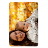 Glücklicher Muttertag Fügen Sie Ihre eigene Fotovo Magnet (Vertikal)