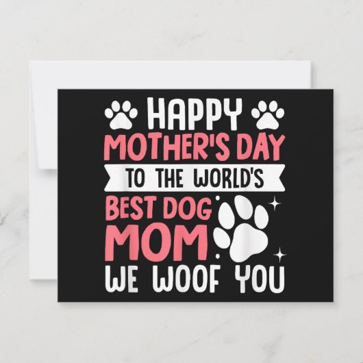 Glücklicher Muttertag für die weltbeste Mama für H (Vorderseite)