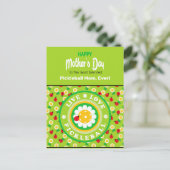 Glücklicher Muttertag für Pickleball-Mama, niedlic Postkarte (Stehend Vorderseite)