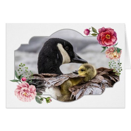 Glücklicher Muttertag, Gänse (Vorderseite (Horizontal))