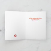 Glücklicher Muttertag - Geh nicht nach Perfektion Dankeskarte (Innenseite)