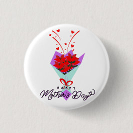 GLÜCKLICHER MUTTERTAG GESCHENK BUTTON