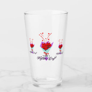 GLÜCKLICHER MUTTERTAG GESCHENK GLAS