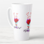 GLÜCKLICHER MUTTERTAG GESCHENK MILCHTASSE (Linke Ecke)